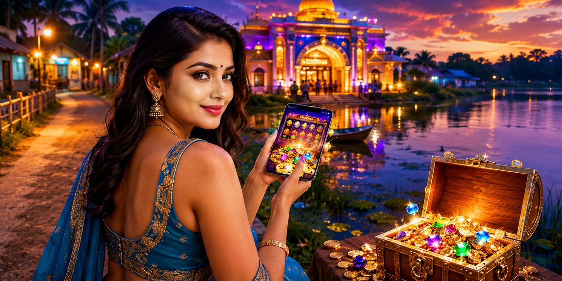 A user playing new kb8 casino games on mobile at a Comilla beachside location