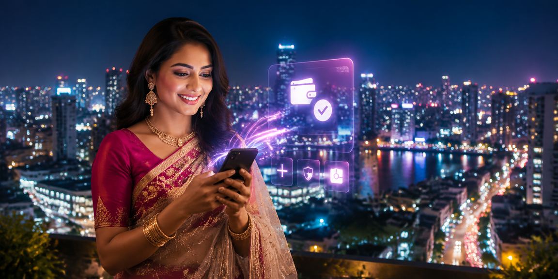 An adult woman in Dhaka making a responsible deposit on kb8