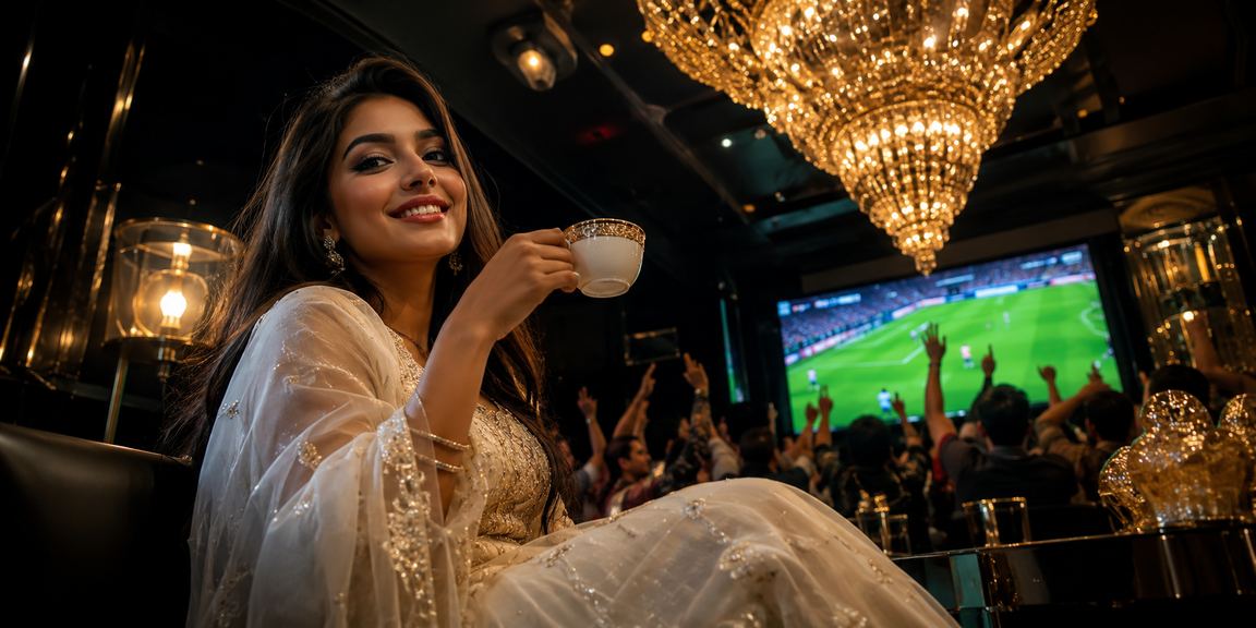 A Bangladeshi model in Narayanganj enjoying kb8 casino entertainment and new games