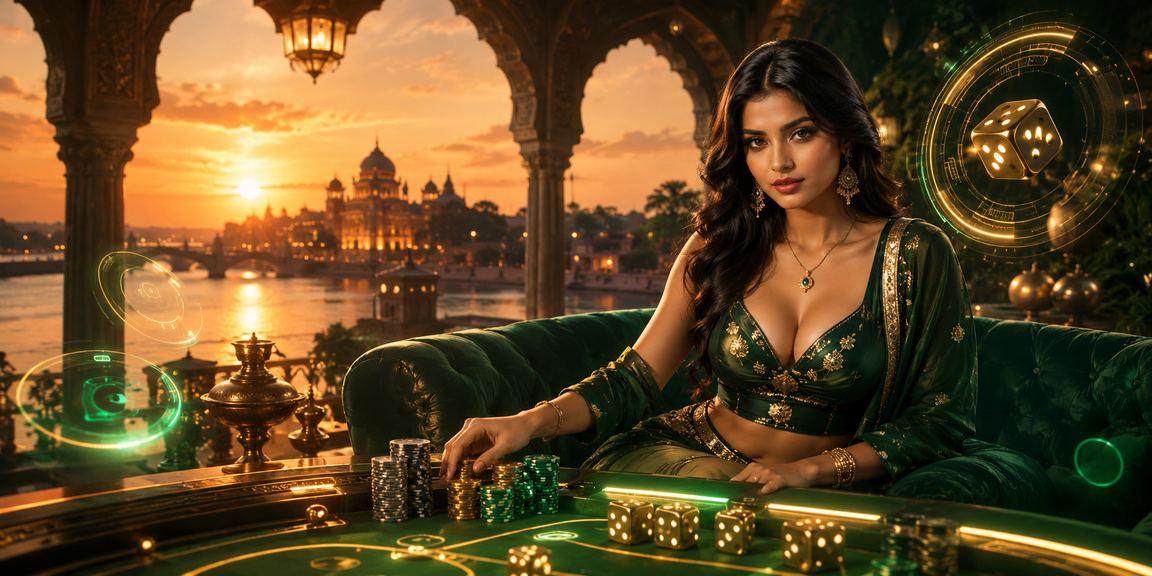 A Bangladeshi model in Rangpur enjoying kb8's Dice Game and Lottery